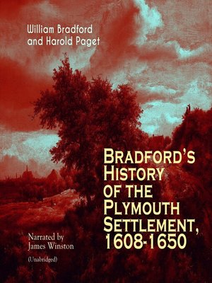 cover image of Bradford's History of the Plymouth Settlement, 1608-1650